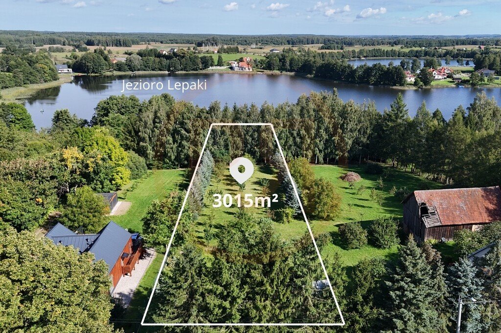 Działka nad wodą 3015 m² w Mołdzie - zapraszam Mołdzie  3 015m2 Foto 1