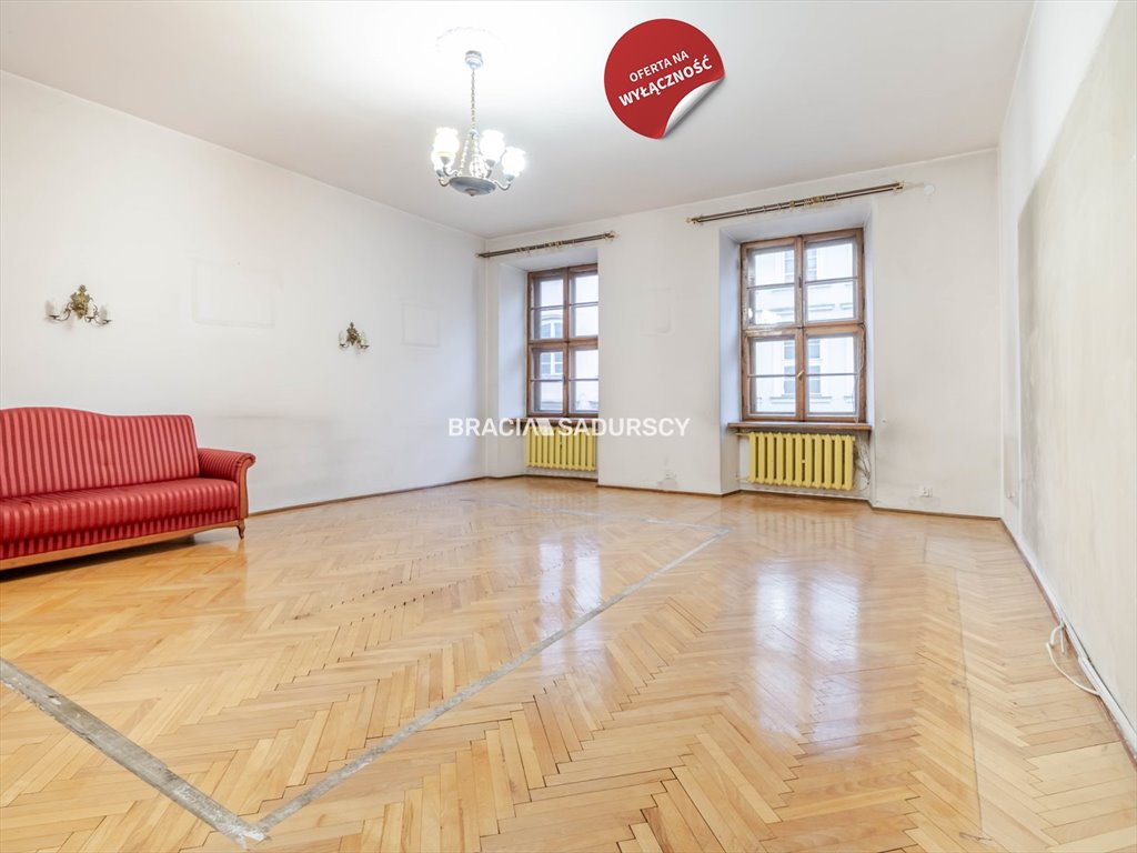 Wyjątkowe 117 m² w sercu Krakowa z zabytkową stolarką Kraków, Stare Miasto, Grodzka  118m2 Foto 1