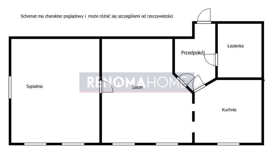 Mieszkanie dwupokojowe na sprzedaż Świebodzice  70m2 Foto 14