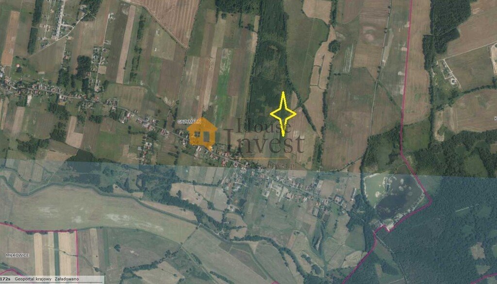 Sprzedam działkę rolną 2,11 ha z możliwością zabudowy w Grzymalinie Grzymalin  21 000m2 Foto 1