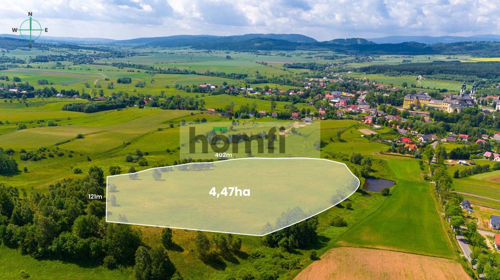 Polecam działkę 44 700 m² pod inwestycję w Krzeszowie Krzeszów, św. Anny  44 700m2 Foto 1