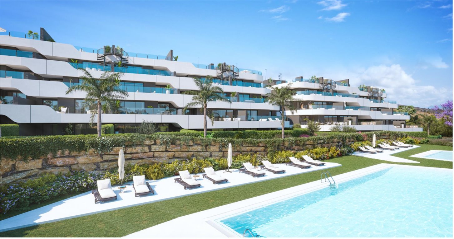 Na sprzedaż przestronne mieszkanie 108 m² w Esteponie z tarasem 36 m² Hiszpania, Estepona  108m2 Foto 1