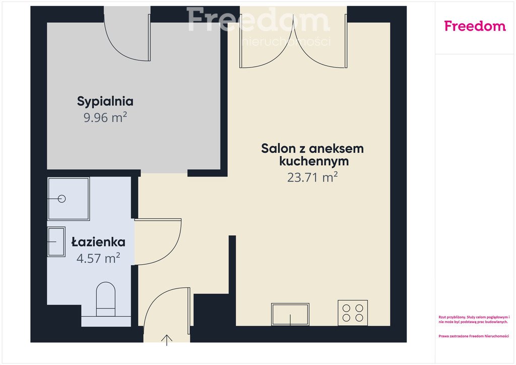 Mieszkanie dwupokojowe na sprzedaż Dębica, Akademicka  38m2 Foto 7