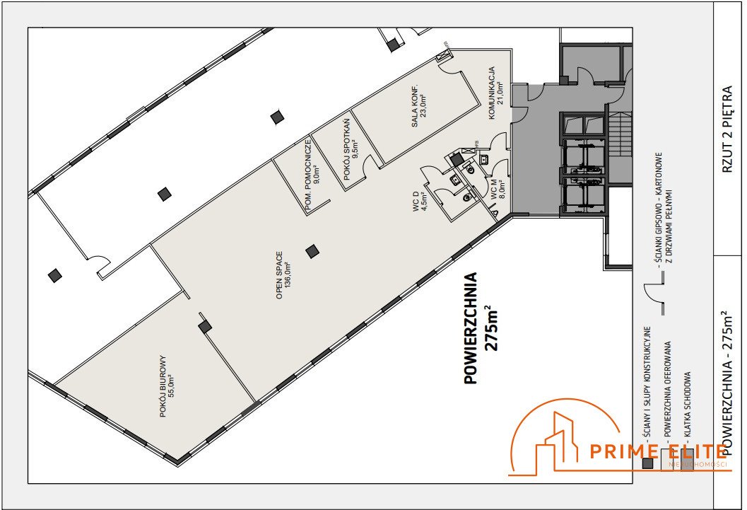 Lokal użytkowy na wynajem Warszawa  275m2 Foto 2