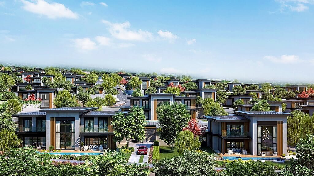 Luksusowa willa z basenem i smart domem w Büyükçekmece Turcja, Karaagaç, Karaagaç, Büyükçekmece, Stambuł  406m2 Foto 1