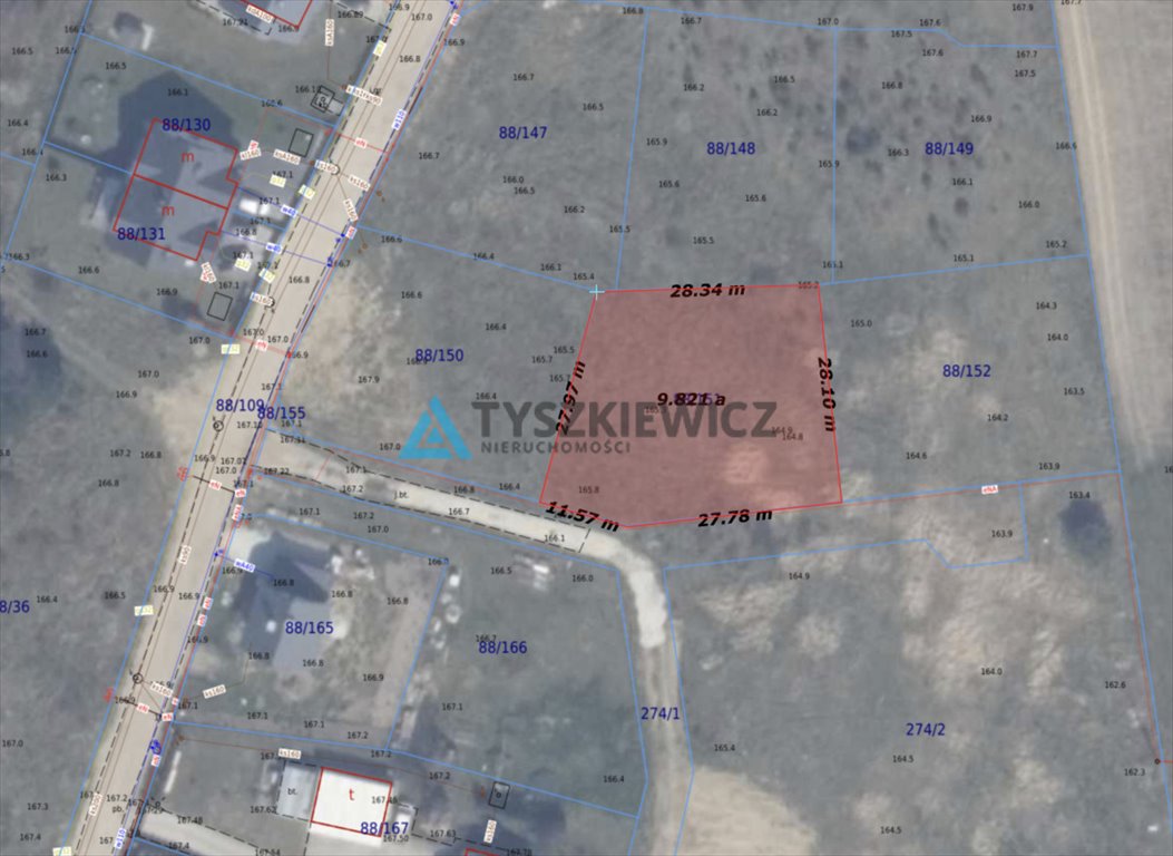 Działka budowlana na sprzedaż Miszewko  978m2 Foto 11