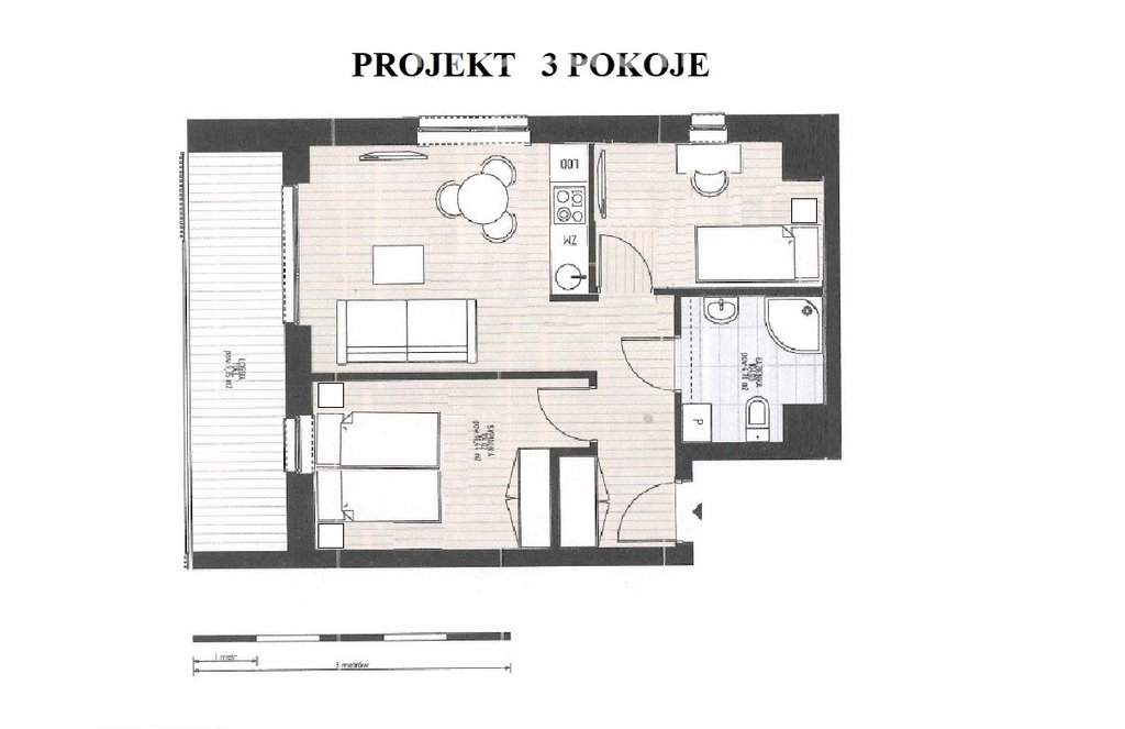 Mieszkanie dwupokojowe na sprzedaż Kołobrzeg, Podczele, Poleska  45m2 Foto 4