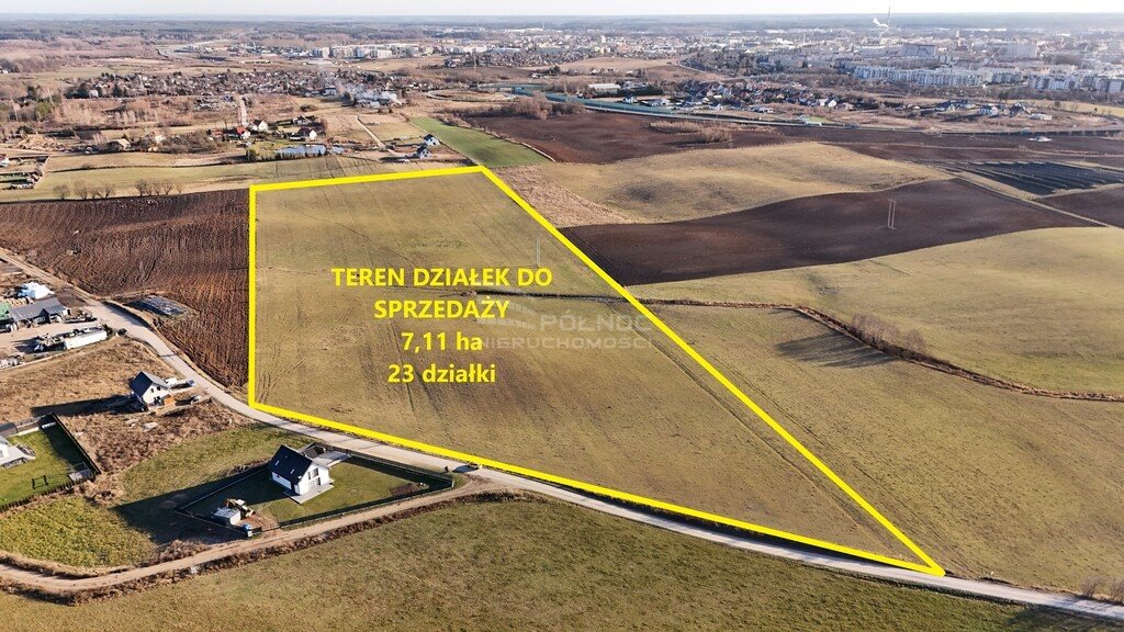 Działka budowlana na sprzedaż Siedliska  1 115m2 Foto 1