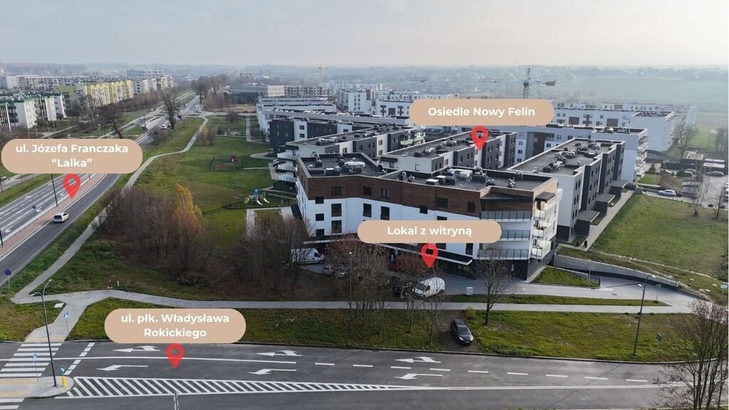 Lokal użytkowy na wynajem Lublin, Felin  51m2 Foto 1