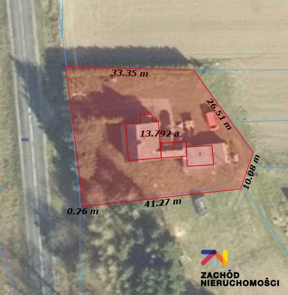 Działka budowlana na sprzedaż Miodnica  1 200m2 Foto 1