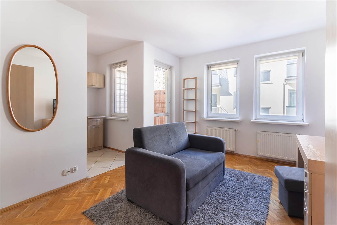 Prestiżowa kawalerka z balkonem i garażem w centrum Poznania Poznań, Stare Miasto, Garbary  31m2 Foto 1