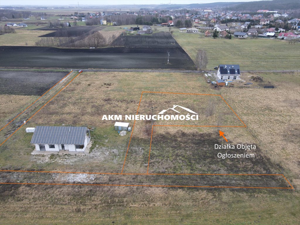 Działka 1630 m² pod dom w Karpinach - media w pobliżu polecam! Karpiny  1 630m2 Foto 1