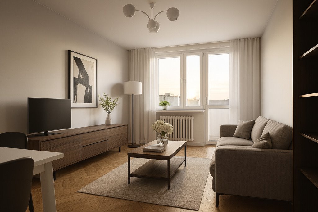 Mieszkanie trzypokojowe na sprzedaż Luboń, Żabikowska  48m2 Foto 1