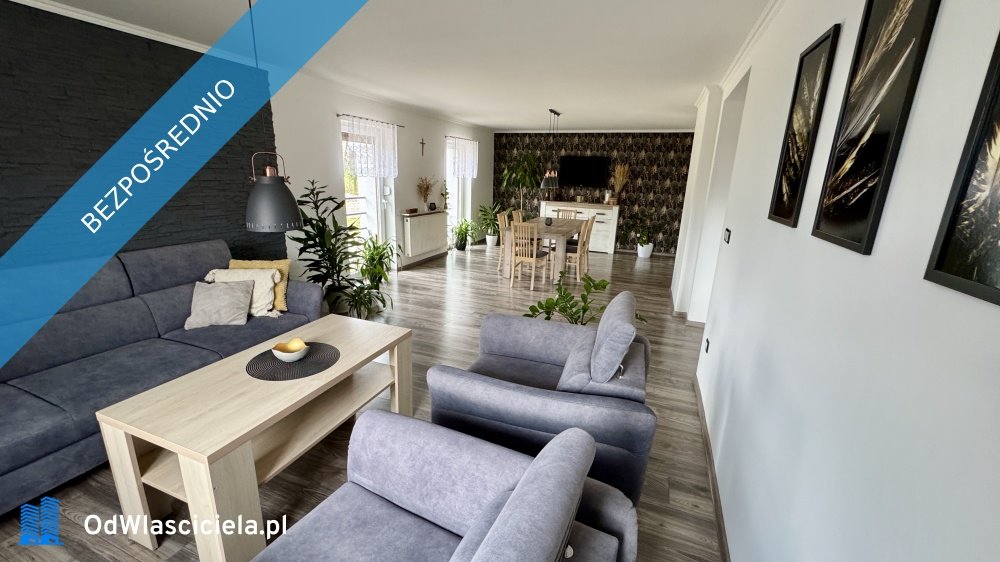 Komfortowy dom 186 m² z garażem i nowoczesną pompą ciepła Obrowiec, Krapkowicka  186m2 Foto 1