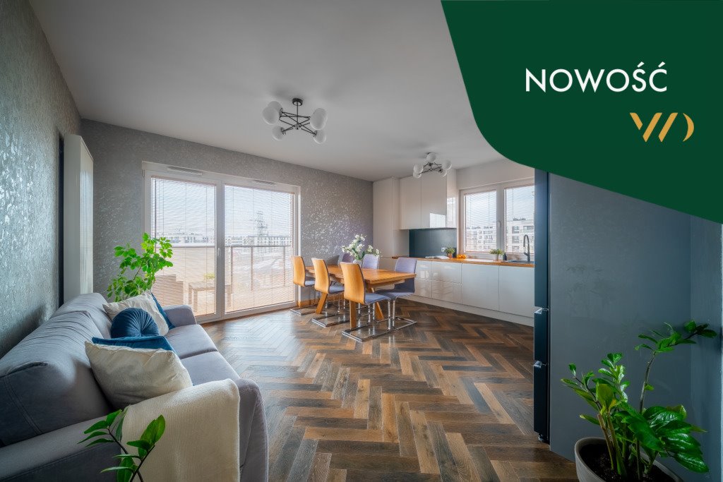 Przestronny 5-pokojowy apartament z dużym balkonem i wysokim standardem Warszawa, Bemowo, Chrzanów, Lazurowa  104m2 Foto 1