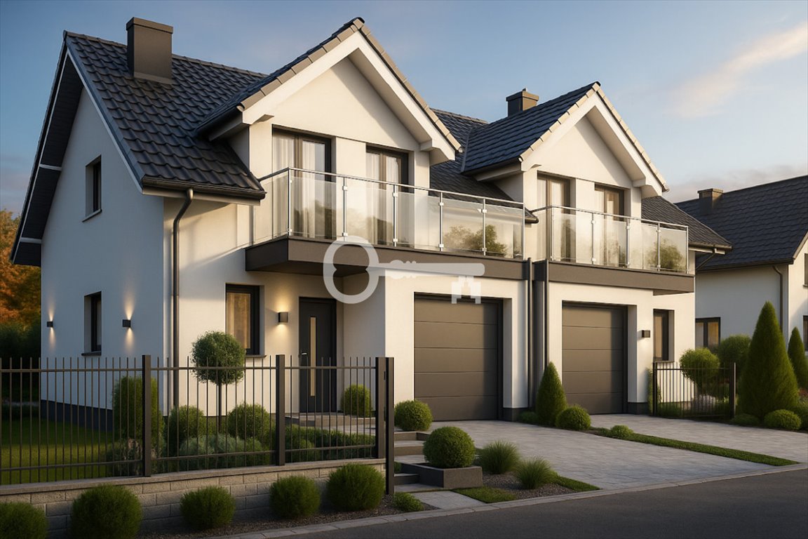 Nowoczesny dom 110 m² z garażem i ogrodem w Nysie Nysa, Elizy Orzeszkowej  110m2 Foto 1