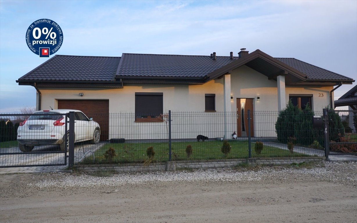 Nowoczesny dom 107 m² z garażem i tarasem w Michałowie Raków Duży, Raków Duży, Migdałowa  107m2 Foto 1