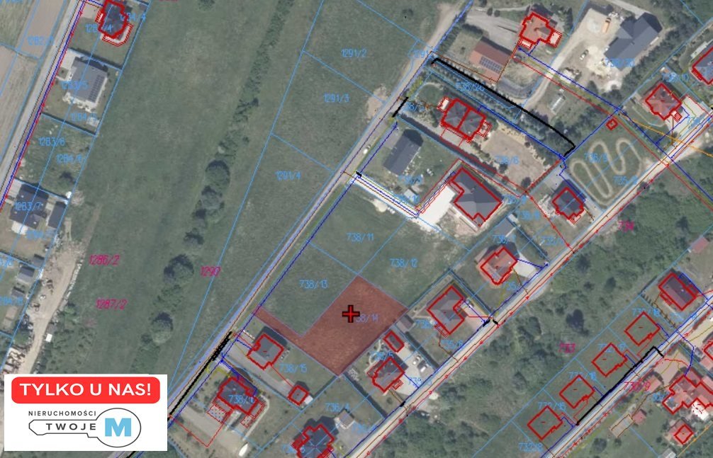 Działka budowlana na sprzedaż Miedziana Góra, Kostomłoty Pierwsze  1 195m2 Foto 1