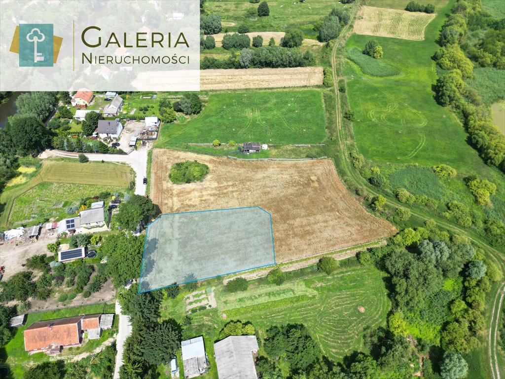 Przestronna działka budowlana 1916 m2 z mediami i planem Marzęcino, Wałowa  1 916m2 Foto 1