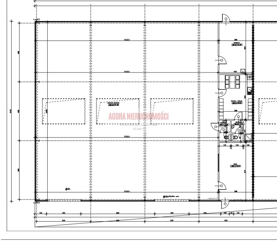 Magazyn na wynajem Kraków, Nowa Huta  520m2 Foto 5