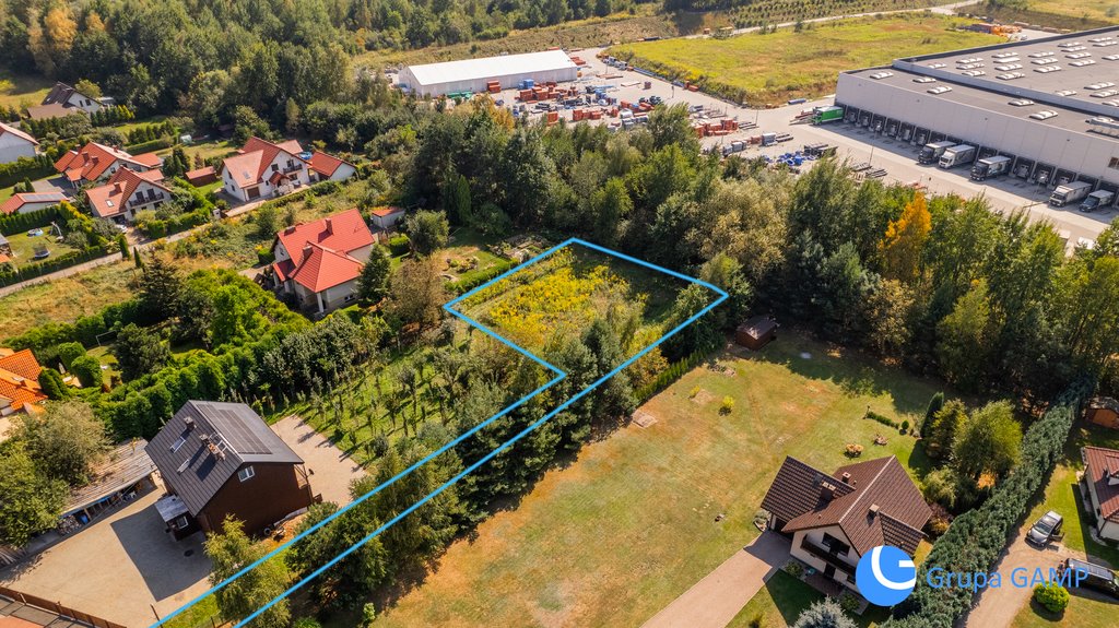 Działka budowlana na sprzedaż Modlniczka, Willowa  1 208m2 Foto 2