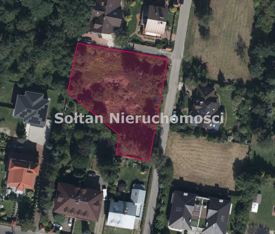 Działka na Ursynowie z MPZP, media, 1828 m2, 5 segmentów Warszawa, Ursynów, Imielin Stary  1 828m2 Foto 1