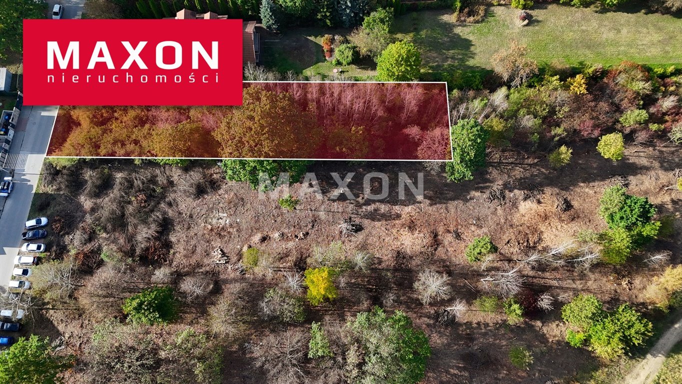 Działka budowlana z pozwoleniem na budowę 1301 m² w Białołęce Warszawa, Białołęka  1 301m2 Foto 1