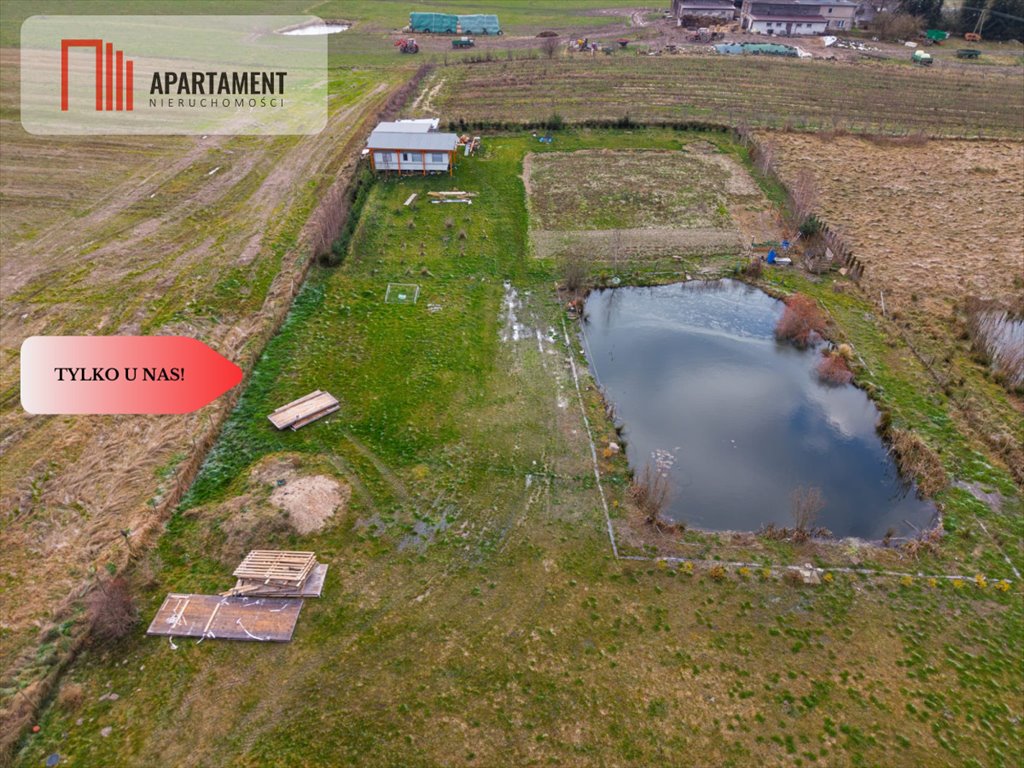 Sprzedam działkę 40 arów z stawem i MPZP w Gromotach Gromoty  4 000m2 Foto 1