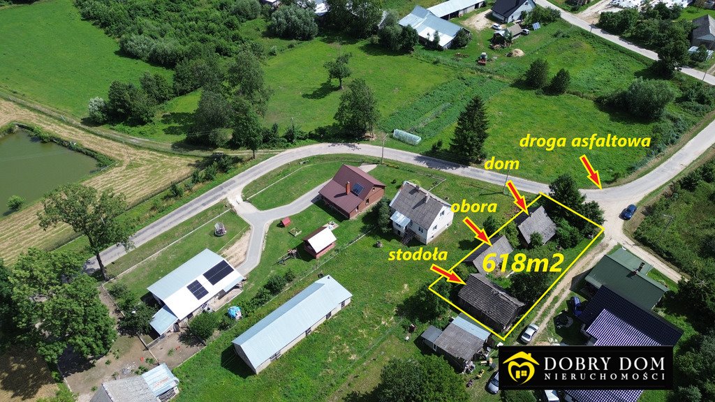 Sprzedam urokliwy dom z działką 618 m² w Falkach Falki  55m2 Foto 1