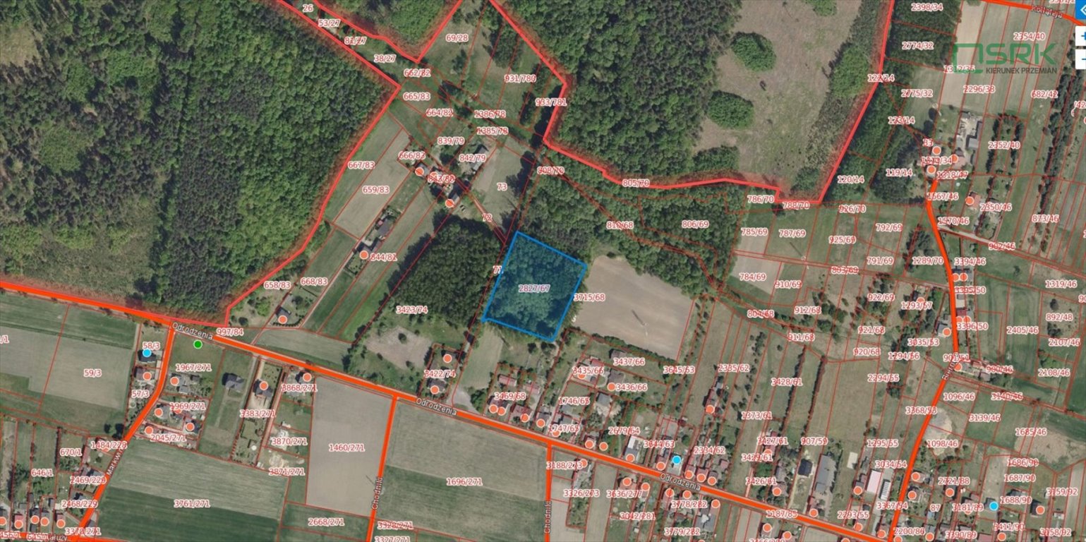 Działka 8 309 m² pod usługi, dostęp do mediów, Rybnik Czerwionka-Leszczyny, Czerwionka-Leszczyny, Odrodzenia  8 309m2 Foto 1