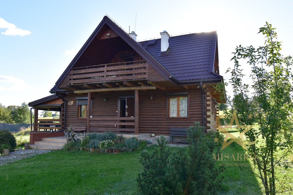 Dom z widokiem na jezioro w Orzechowie – 90 m² Orzechowo  90m2 Foto 1