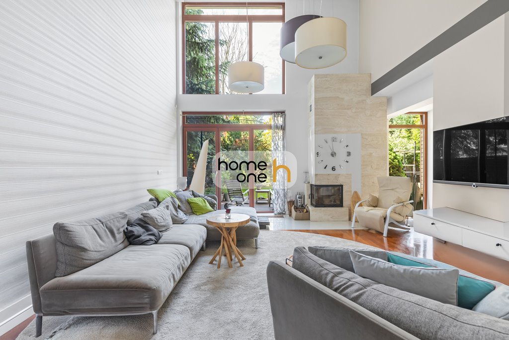 Elegancki dom 350 m² z tarasami, ogrodem i garażem Warszawa, Wilanów  350m2 Foto 1