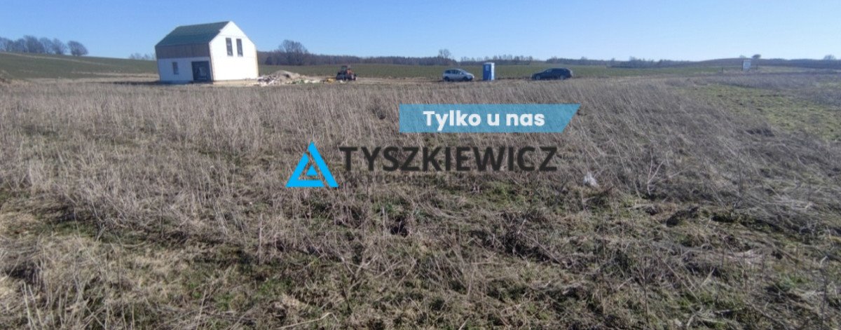 Działka budowlana 1125 m² w Borzytuchomie – spokojne osiedle Borzytuchom  1 125m2 Foto 1