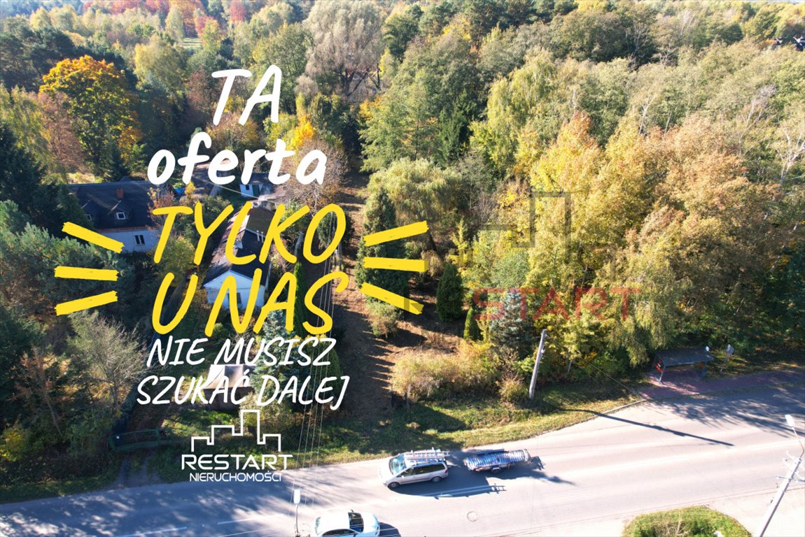 Urokliwa działka 1931 m² z domkiem i pełnym uzbrojeniem Kady  1 931m2 Foto 1