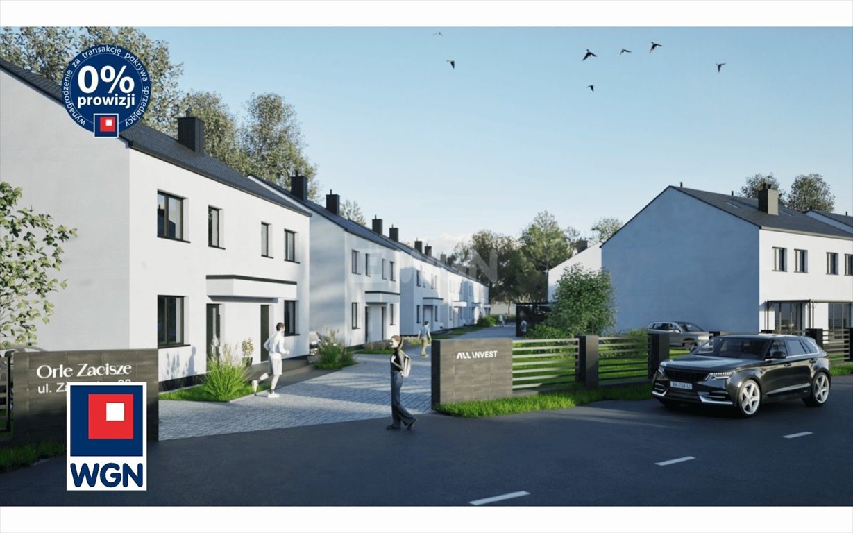 Nowoczesny dom z ogródkiem w Orlu – komfort i funkcjonalność Orle, Zamostna  88m2 Foto 1