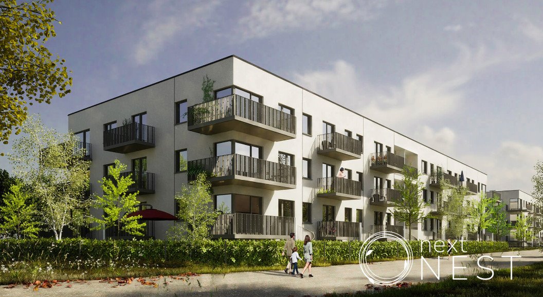 Nowoczesne 2 pokoje z balkonem, garaż i ekologia Warszawa, Białołęka  37m2 Foto 1