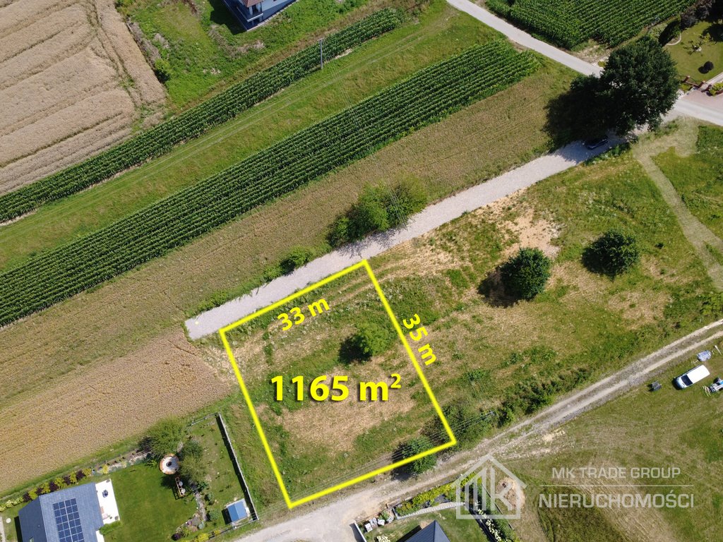 Sprzedam działkę budowlaną 11,65 a w Szarowie, cicha okolica Szarów  1 165m2 Foto 1