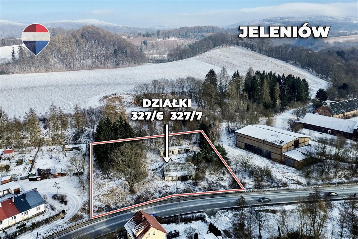 Działka 3921 m² z potencjałem inwestycyjnym i pełnym uzbrojeniem Jeleniów  3 921m2 Foto 1
