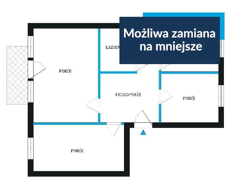 Mieszkanie trzypokojowe na sprzedaż Bydgoszcz, Wyżyny, Xawerego Dunikowskiego  53m2 Foto 13