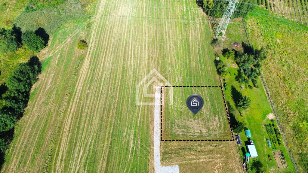 Działka budowlana 10 ar w spokojnej okolicy Bochnia - media w sąsiedztwie Bochnia, Kurów  1 020m2 Foto 1