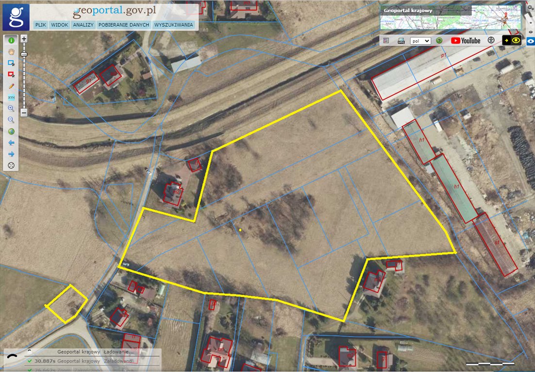 Polecam działkę inwestycyjną 16 286 m² z warunkami zabudowy Jasło  16 286m2 Foto 1