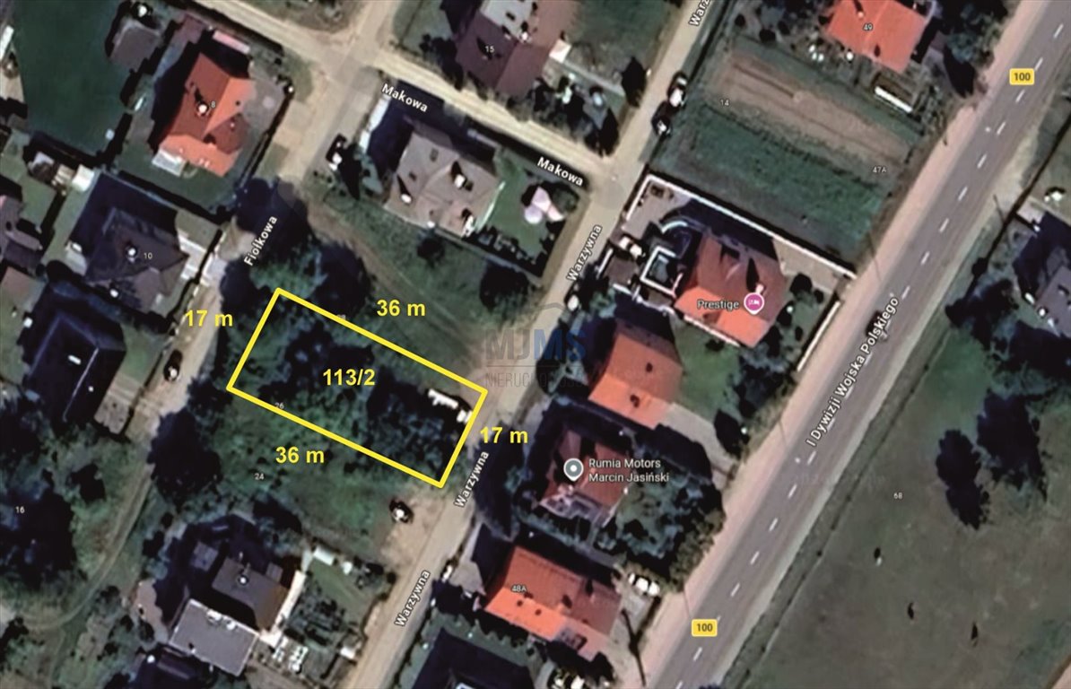 Działka budowlana 620 m² w Rumi Lotnisko – idealne miejsce na dom Rumia, Lotnisko, Fiołkowa  620m2 Foto 1