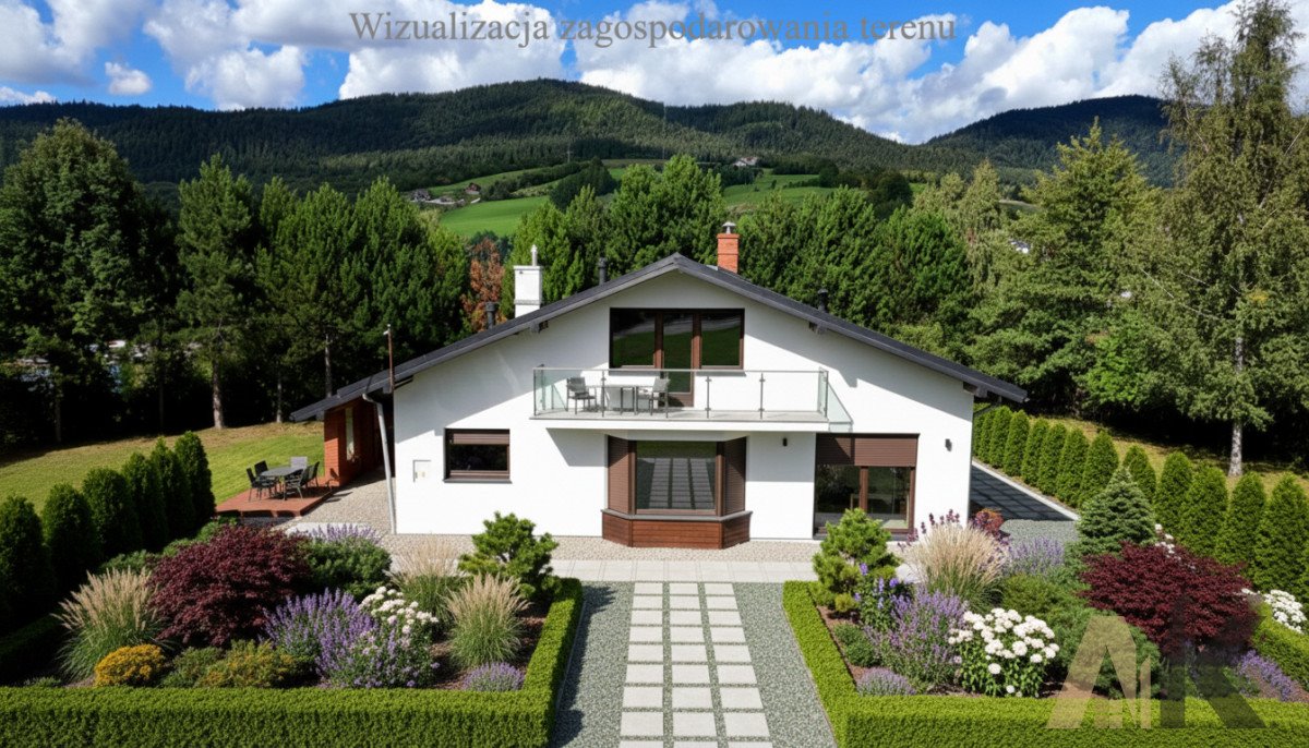 Przestronny dom 177 m² z garażem i ogrodem w Łabowej Łabowa  207m2 Foto 1