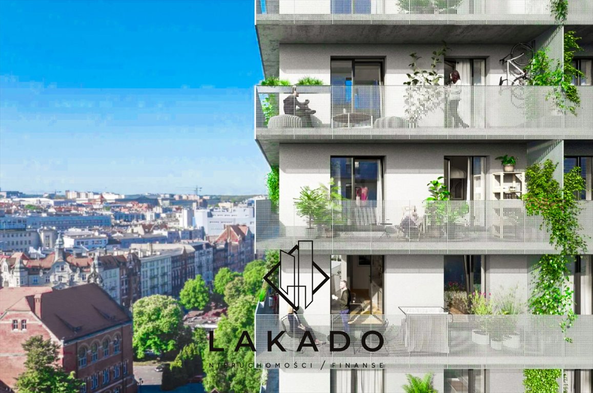 Nowoczesne 4-pokojowe mieszkanie w Katowicach z panoramicznym widokiem Katowice, Śródmieście  76m2 Foto 1