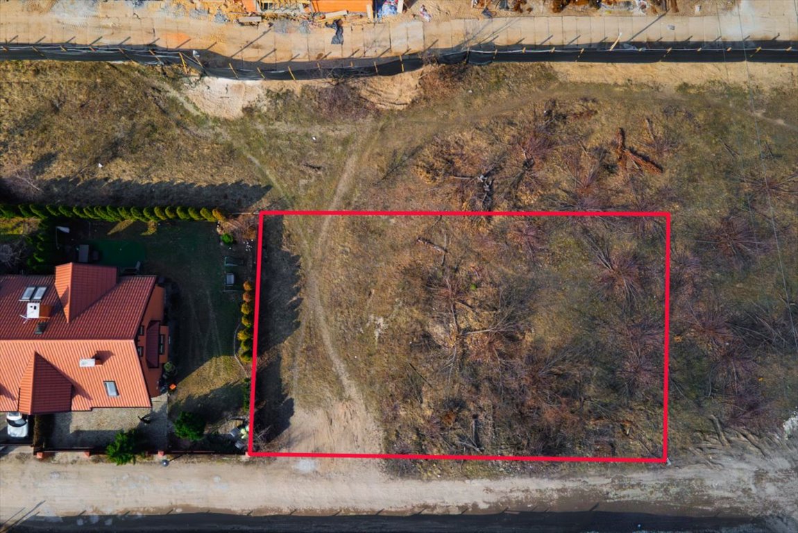 Działka 766 m2 pod zabudowę jednorodzinną w Wawerze Warszawa, Wawer Zerzeń, Wiązana  766m2 Foto 1