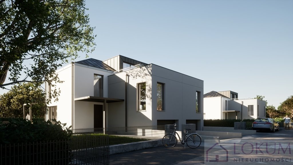 Nowoczesny dom 147 m2 z tarasem na dachu, blisko natury Lublin, Janowska  147m2 Foto 1