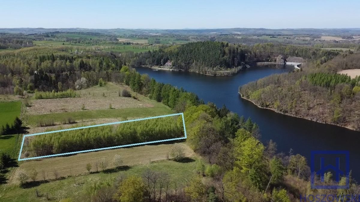 Działki nad Jeziorem Złotnickim z mediami i MPZP Złotniki Lubańskie  3 363m2 Foto 1