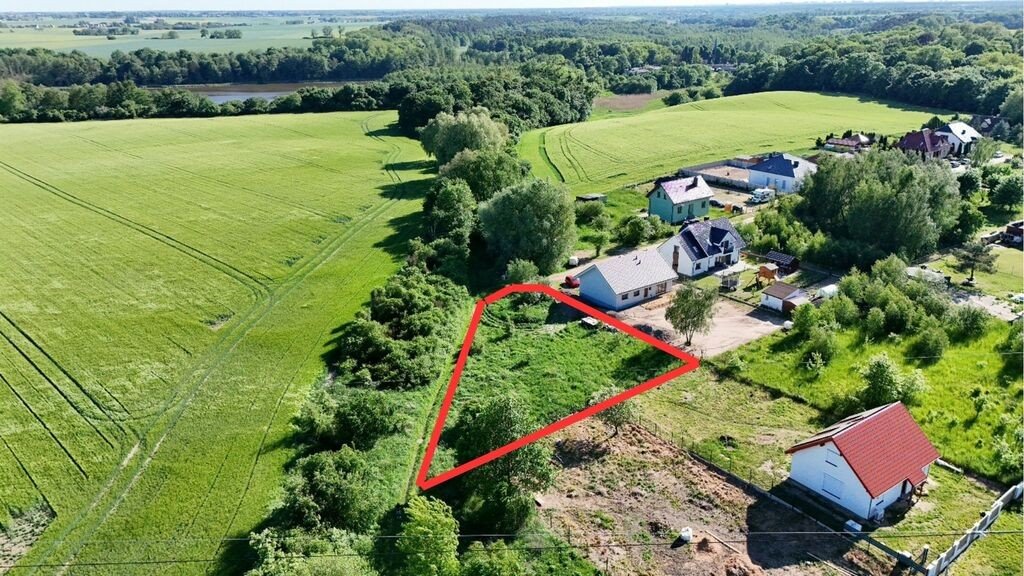 Działka 1116 m² w Uzarzewie (blisko jeziora i natury) Uzarzewo, Kalinowa  1 116m2 Foto 1