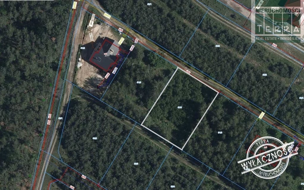 Działka budowlana na sprzedaż Niesulice  1 040m2 Foto 1