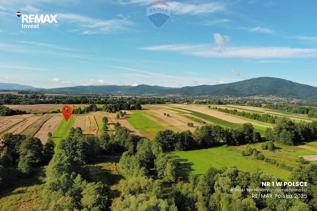 Działka rolna 2 545 m² z dostępem do drogi w Rybarzowicach Rybarzowice  2 545m2 Foto 1